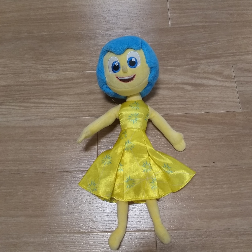 Disney Pixar talking joy doll and Belle doll